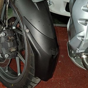 Montaje guardabarros delantero y trasero R1250GS